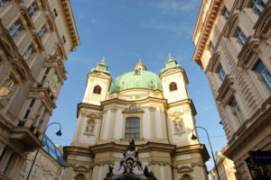 Peterskirche / St. Peter's Church at St. Peter's Square, Vienna, Austria Peterskirche / St. Peter's Church at St. Peter's Square, Vienna, Austria